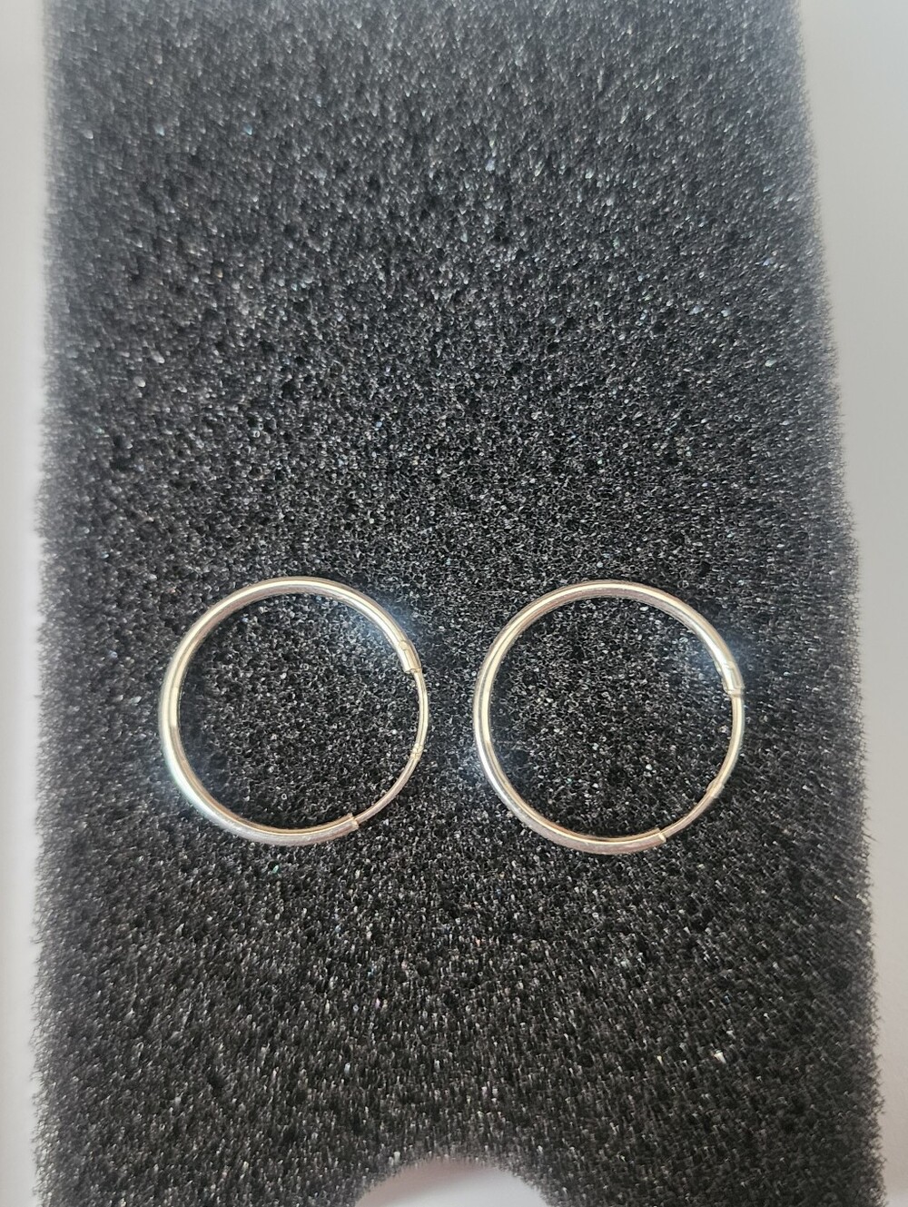 Sterling Silver Hoop Earrings - Classic Small Silver Hoops #16